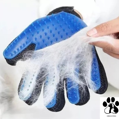 Luva Tira Pelo para Cães e Gatos – Remove Pelos Sem Estresse