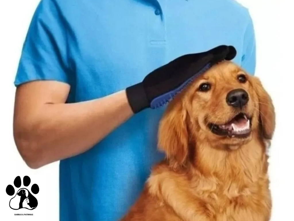 Luva Tira Pelo para Cães e Gatos – Remove Pelos Sem Estresse